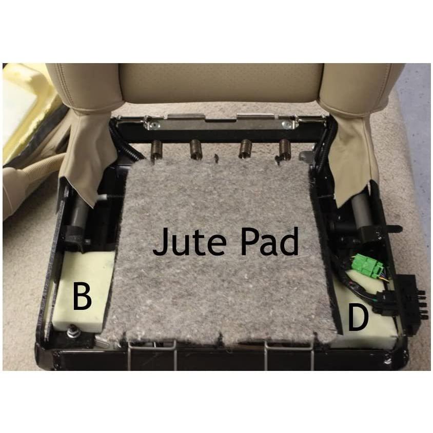 Corvette Seat Cushion Repair Kit 19972013 C5,C6,Z06 SR1 Performance