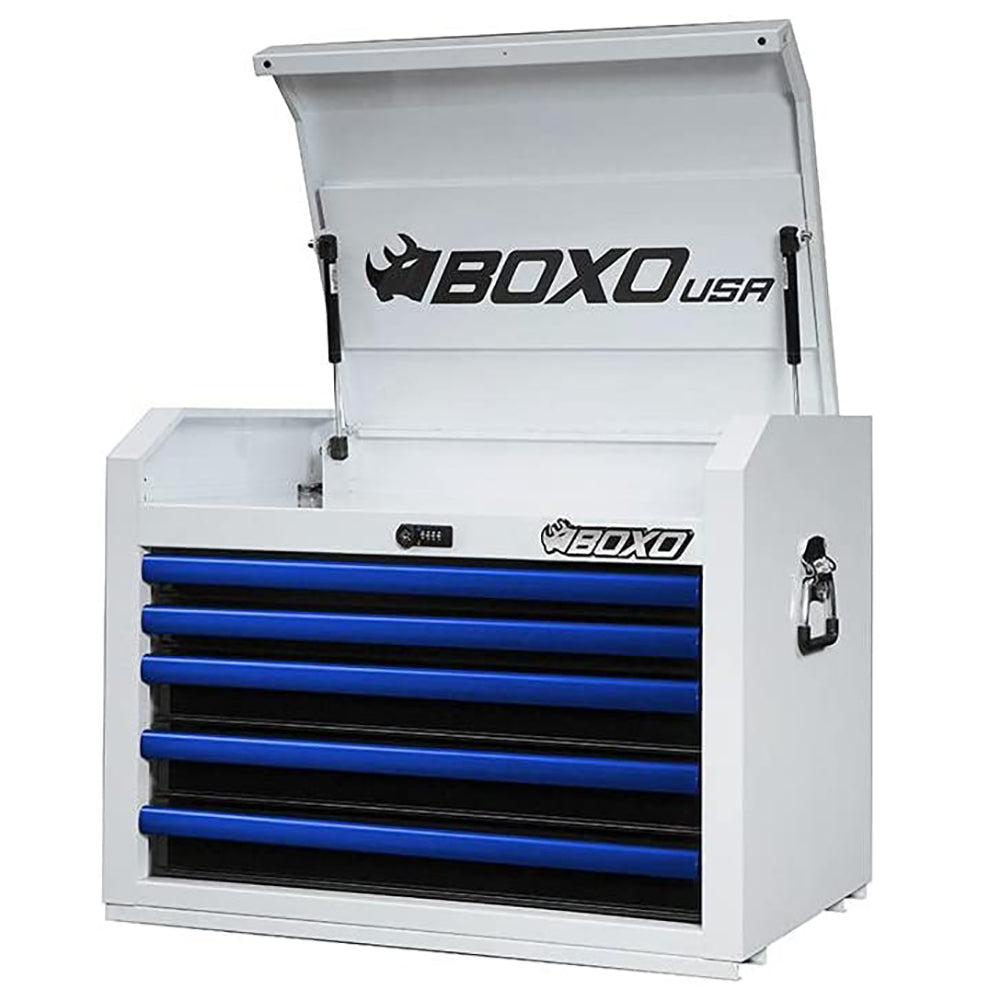 MotoBox  26 5-Drawer Portable Tool Box with 103-Piece Metric tool Se —  BoxoUSA