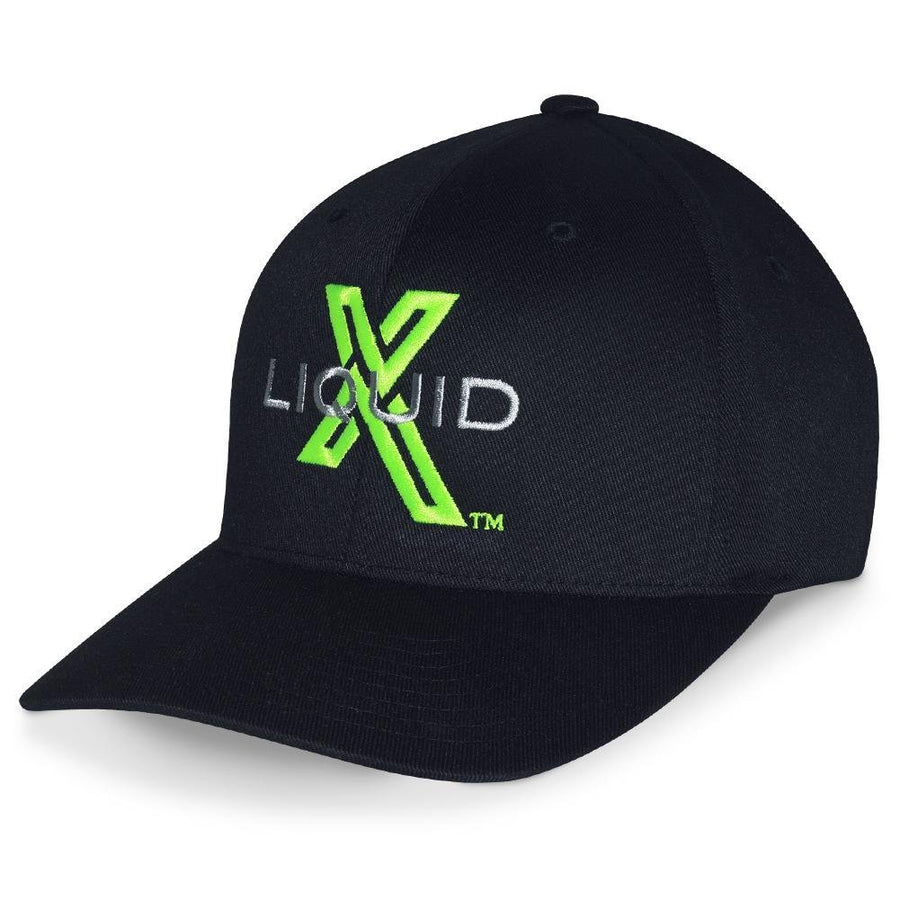 Liquid X Flexfit Hat Black SR1 Performance