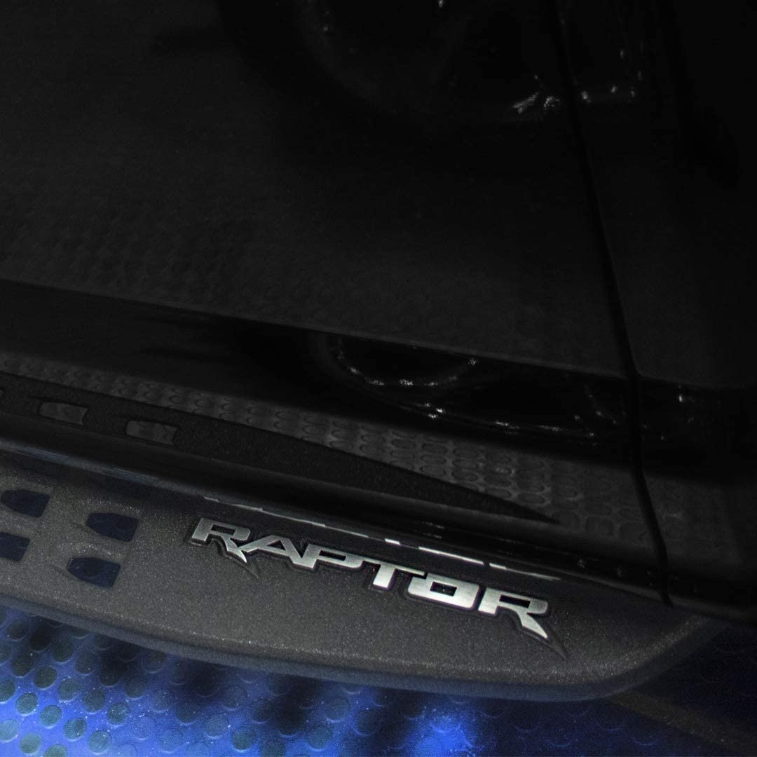 American Car Craft Stainless Steel RAPTOR Running Board Emblems | 2017 ...